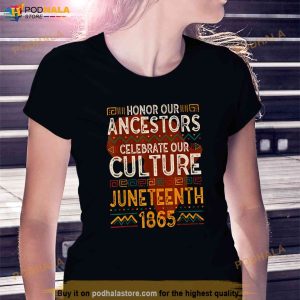 Juneteenth Shirt 1865 Black Culture Ancestor 2023 Juneteenth Shirt 2