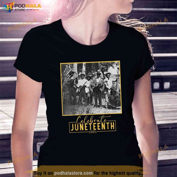 Juneteenth Shirt 1900 Emancipation Day Celebration Band Shirt