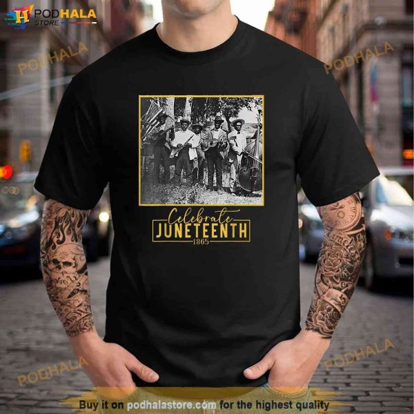 Juneteenth Shirt 1900 Emancipation Day Celebration Band Shirt
