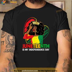 Juneteenth Shirt Women Queen African American Black Women Shirt 2