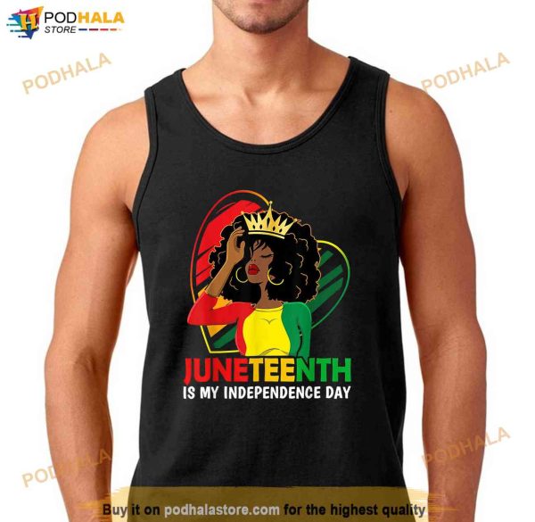 Juneteenth shirt women Queen African American black Women Shirt