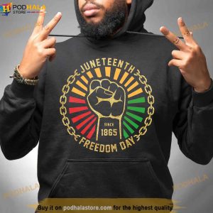 Juneteenth Since 1865 Freedom Day Shirt Chain Breaker Juneteenth Tee 2