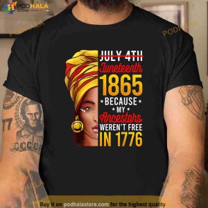Juneteenth Tshirt Women Juneteenth Shirts African American Shirt 2