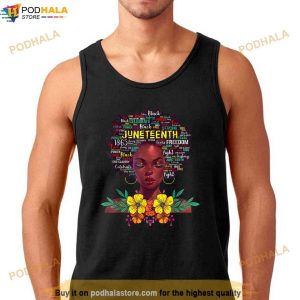 Juneteenth Women Afro Beautiful Black Pride 2023 Shirt 3