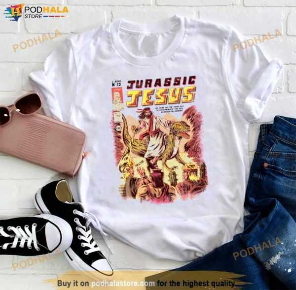 Jurassic Jesus Dinosaur Era Shirt