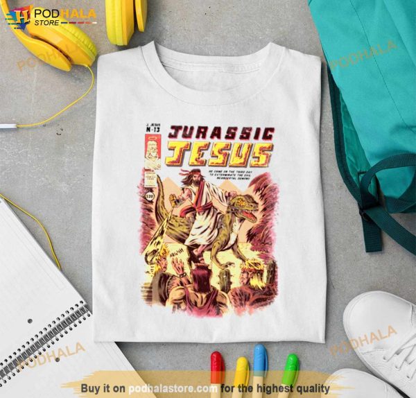 Jurassic Jesus Dinosaur Era Shirt