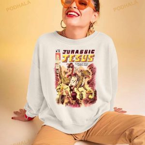 Jurassic Jesus Dinosaur Era Shirt 3