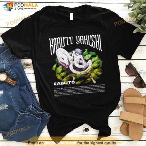 Kabuto Yakushi Naruto Shippuden Shirt 2
