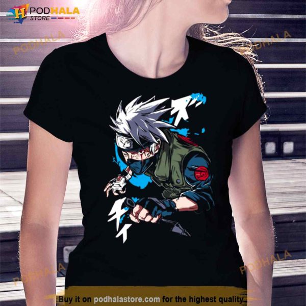 Kakashi Fight Scene Naruto Shippuden Shirt
