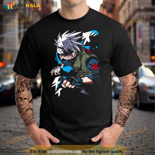 Kakashi Fight Scene Naruto Shippuden Shirt