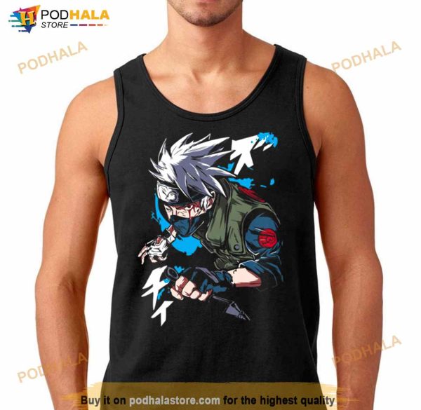 Kakashi Fight Scene Naruto Shippuden Shirt