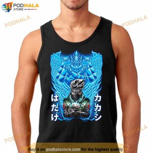 Kakashi Hatake With Susanoo Blue Art Naruto Shippuden Shirt 2