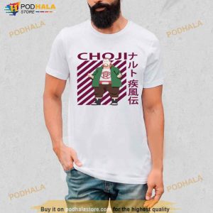 Kanji Graphic Choji Akimichi Naruto Shippuden Shirt 3