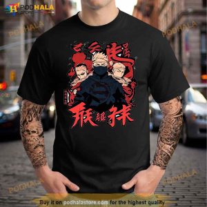 Kanji Ninjas Naruto Shippuden Shirt