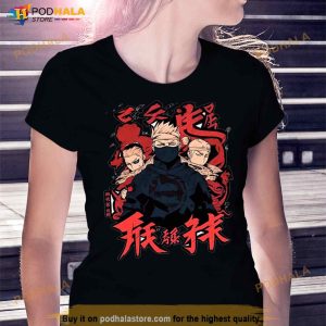 Kanji Ninjas Naruto Shippuden Shirt 2