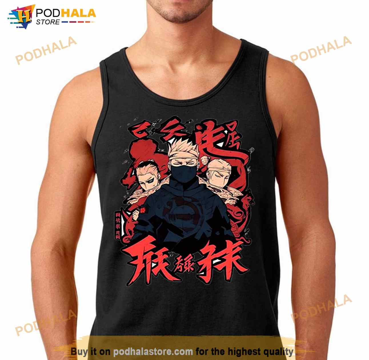 Kanji Ninjas Naruto Shippuden Shirt Kanji Ninjas Naruto Shippuden Shirt