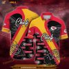 Kansas City Chiefs NFL Logo Hawaiian Casual Short Sleeve 3D Shirt