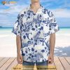 Kansas City Royals Hawaiian Shirt Flowers Pattern, Vacation Gift MLB Fans