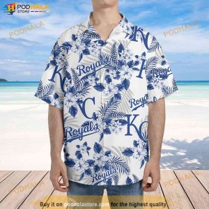 Atlanta Braves Hawaiian Shirt Hibiscus Seamless Pattern, Vacation