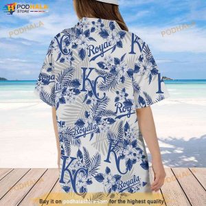Kansas City Royals MLB For Sports Fan Flower Hawaiian Beach Shirt