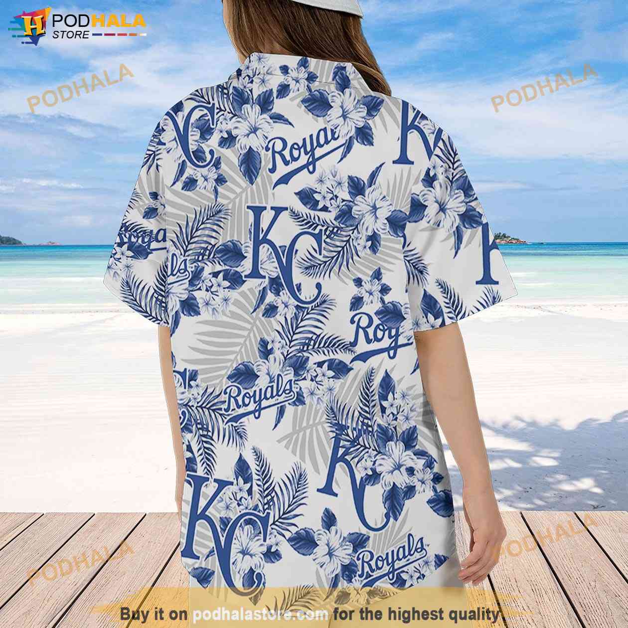Kansas City Royals Hawaiian Shirt Flowers Pattern, Vacation Gift MLB Fans -  Bring Your Ideas, Thoughts And Imaginations Into Reality Today