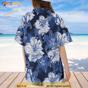 Kansas City Royals Mlb Hawaiian Shirt Floral Pattern Summer Vacation Gift 2