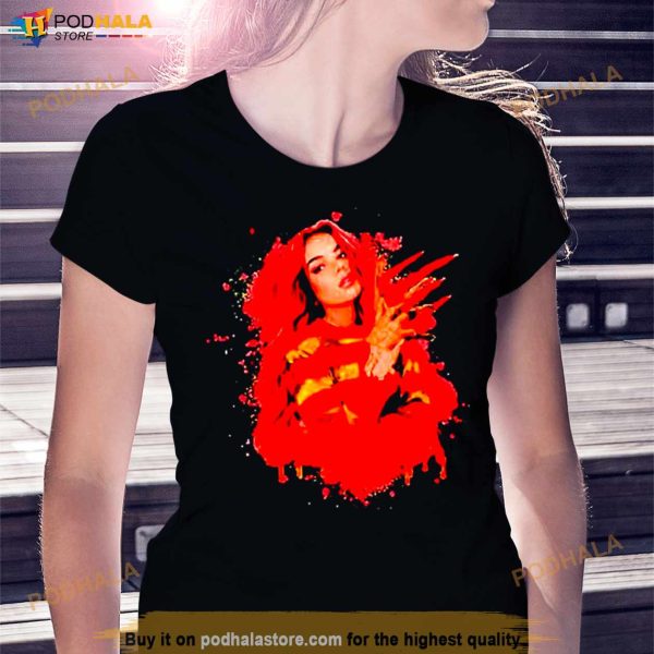 Karol G Red Hair Shirt