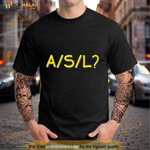 Kat Abu wearing Asl Shirt