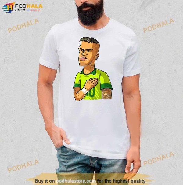 Keep Calm And Support Brazil Funny Meme Neymar Shirt