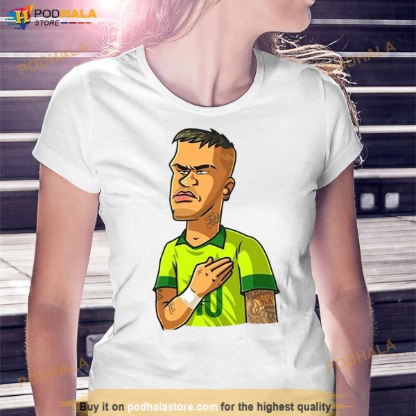 Keep Calm And Support Brazil Funny Meme Neymar Shirt