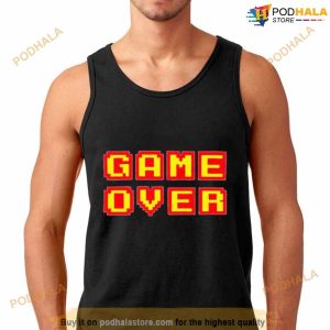 Keith Gill Game Over Retro Video Games Gaming Shirt 2