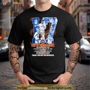 Keith Hernandez New York Mets 1983 1989 Thank You For The Memories Signature Shirt 2