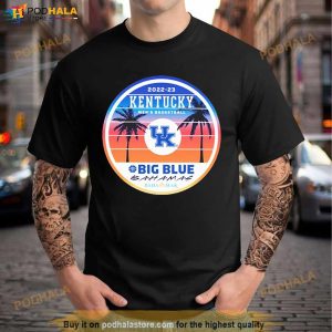 Kentucky Men's Basketball 2022 23 Kentucky Basketball Big Blue Bahamas Tee Shirt 2