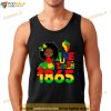 Kids I Am Black History Girls Little Melanin Queen Toddler Shirt