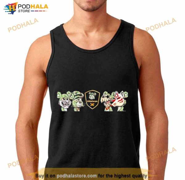 Killa Bears x Killa Corps Veterans Happy 2023 Armed Forces Day T Shirt