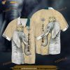 King Elephant Funny Hawaiian Shirt, Tropical Shirt For Men