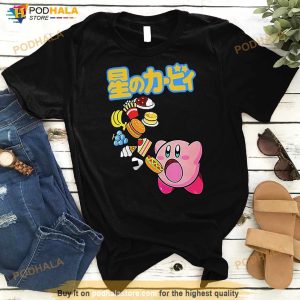 Kirby Food Shirt 2