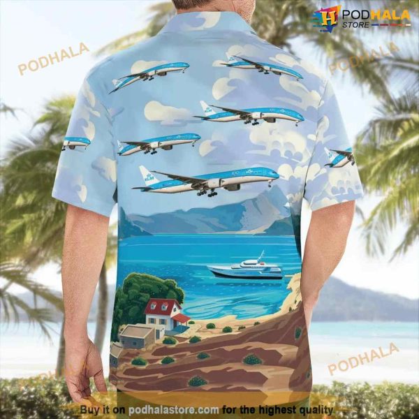 Klm Boeing 777-300er Hawaiian Shirt Outfit