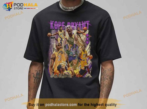 Kobe Bryant Shirt, Basketball Classic 90s Shirt For Women Men