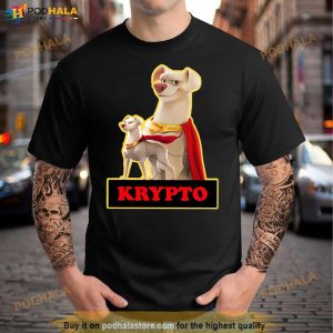 Krypto Super Dog DC League Of Super Pets 2022 Movie Shirt