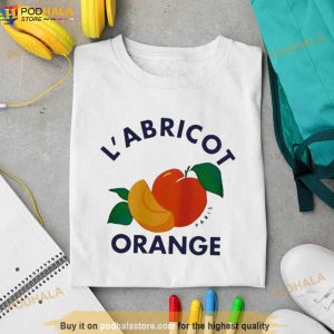 L'abricot Orange Paris Fruits De Saison Tee Classic Shirt 2