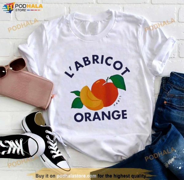 L’abricot Orange Paris Fruits De Saison Tee Classic Shirt
