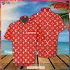 LV Supreme Louis Vuitton Hawaiian 3D Shirt, Vacation Gift For Women Men