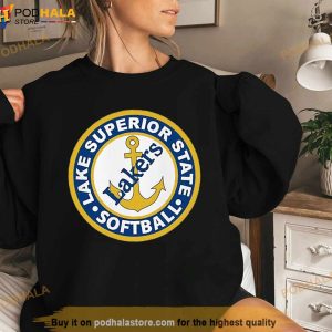 Lake Superior State Softball Logo Shirt