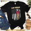 Las Vegas Raiders Vegas Golden Aces and Vegas Golden Knights Flag 2023 Shirt