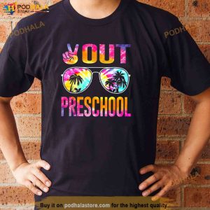 Last Day Of School Peace Out Preschool Teacher Kids Women Shirt 3