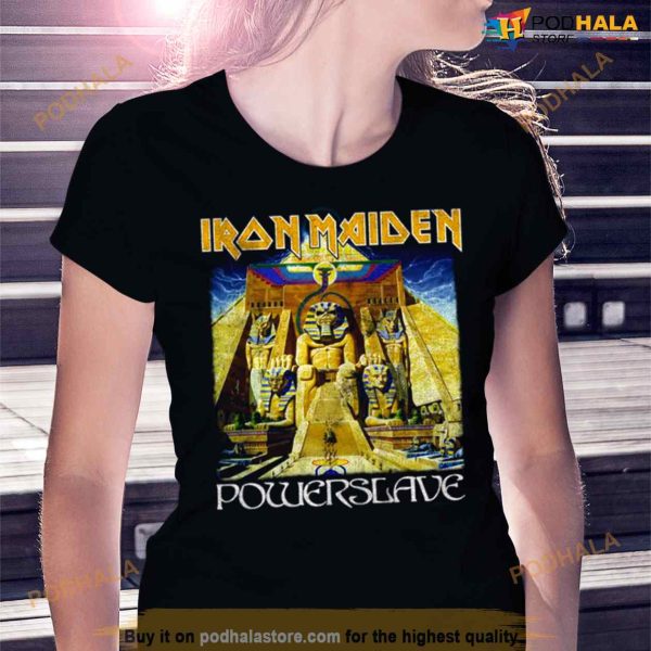 Legacy Collection Powerslave Album Iron Maiden Shirt