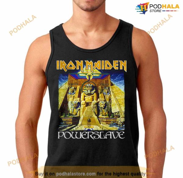 Legacy Collection Powerslave Album Iron Maiden Shirt