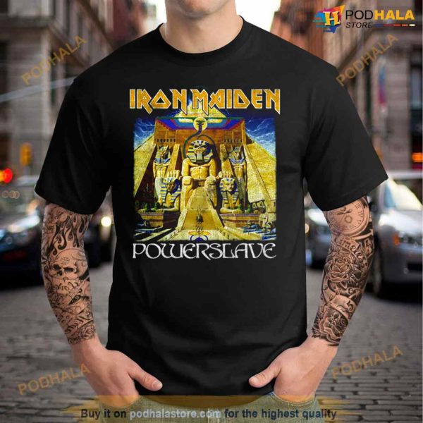 Legacy Collection Powerslave Album Iron Maiden Shirt