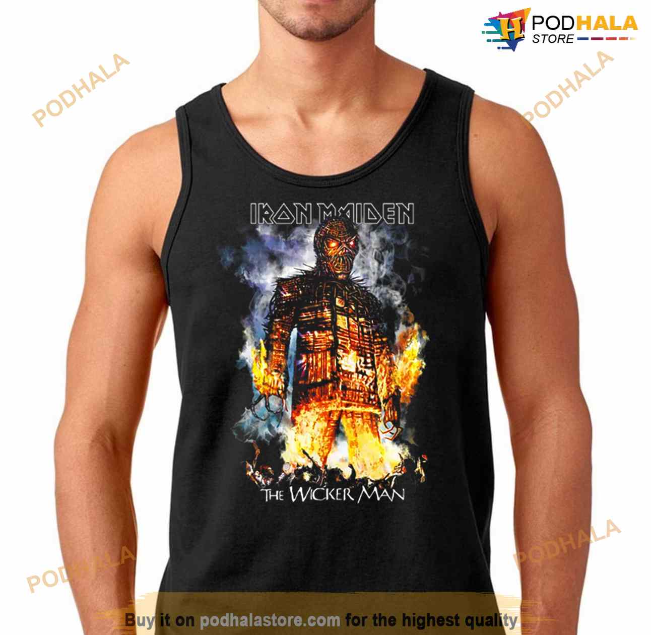 Legacy Collection Wicker Man Iron Maiden Shirt Legacy Collection Wicker Man Iron Maiden Shirt